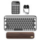 Lofree Keyboard Silver Working (Keyboard + Mouse + Digit Calculator + Mats + Palm) 