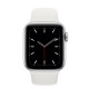Apple Watch Series 5 GPS 44MM Silver Aluminum Case With White Sport Band