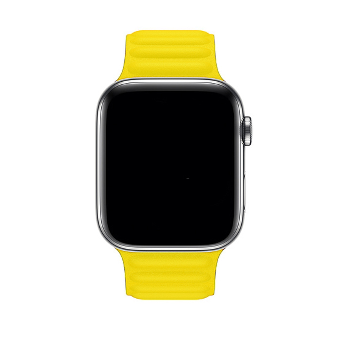 Apple Watch Band Dual Magnetic Orange Lemon Yellow 