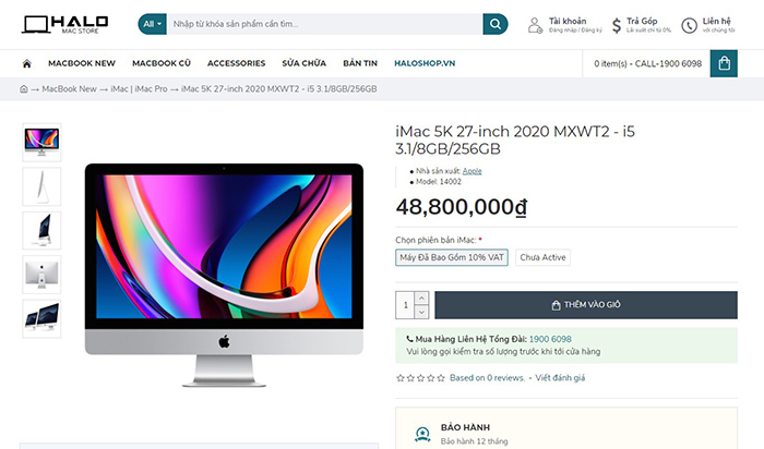 Đánh giá hiệu năng iMac 5K 27 inch 2020