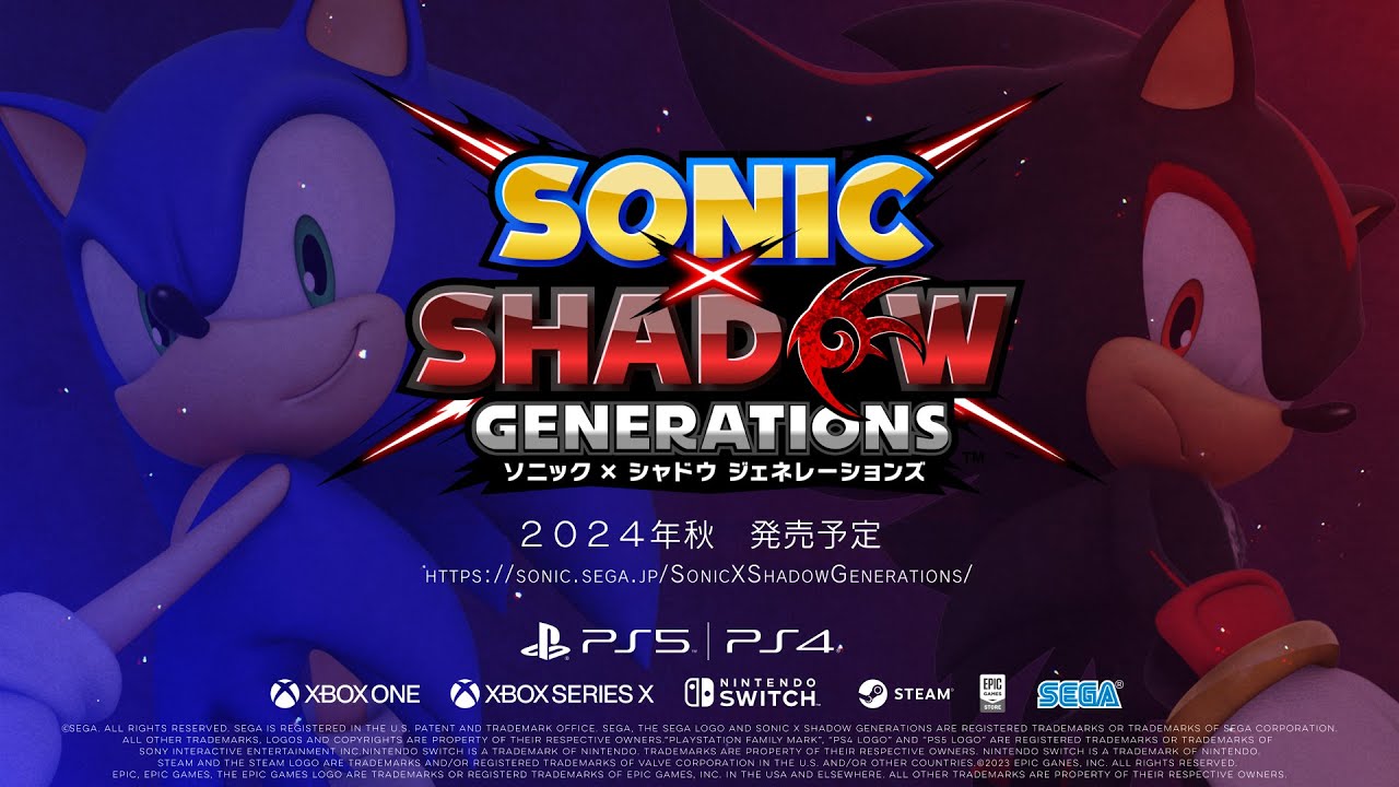 Rò Rỉ Thông Tin Ra Mắt Của Sonic X Shadow Generations