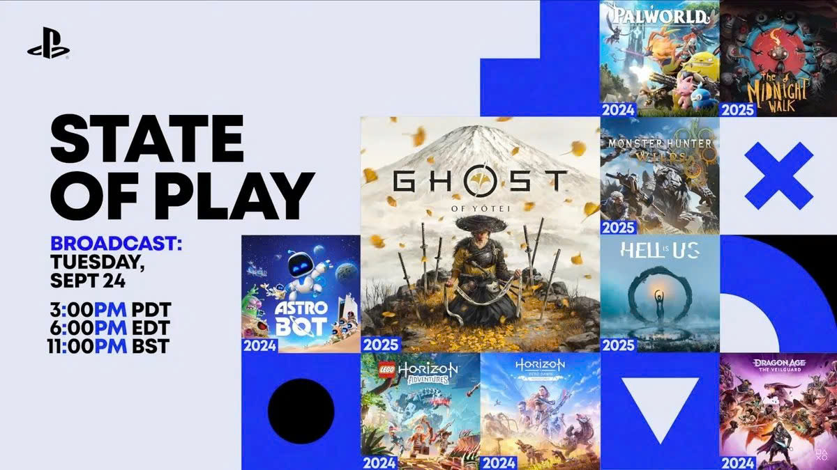 PlayStation State of Play Tháng 9/2024