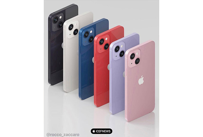 Tổng hợp những concept iPhone 13 đa màu sắc khiến iFan háo hức trước giờ G