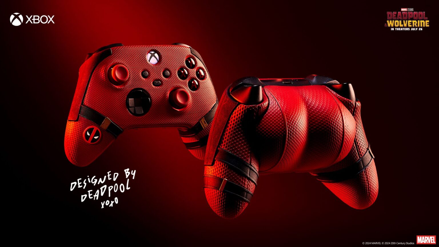 Microsoft Ra Mắt Tay Cầm Xbox Siêu Vòng Ba Của Deadpool