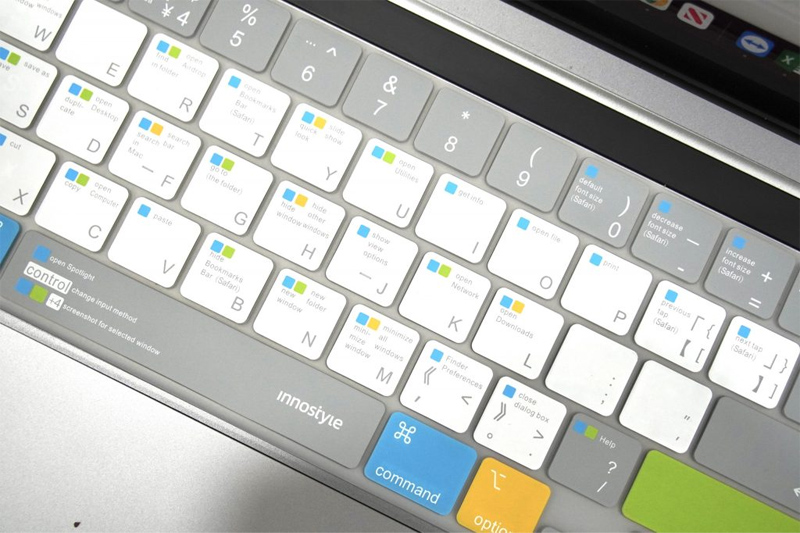 Phủ Phím Tắt Innostyle Keyguard Navigator Shortcut For Macbook Pro 13” M1/M2 