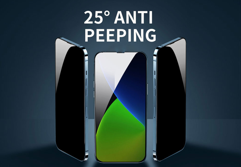 Dán Cường Lực Chống Nhìn Trộm IPhone 14 / 13 Mipow Kingbull Anti-Glare Premium Silk HD