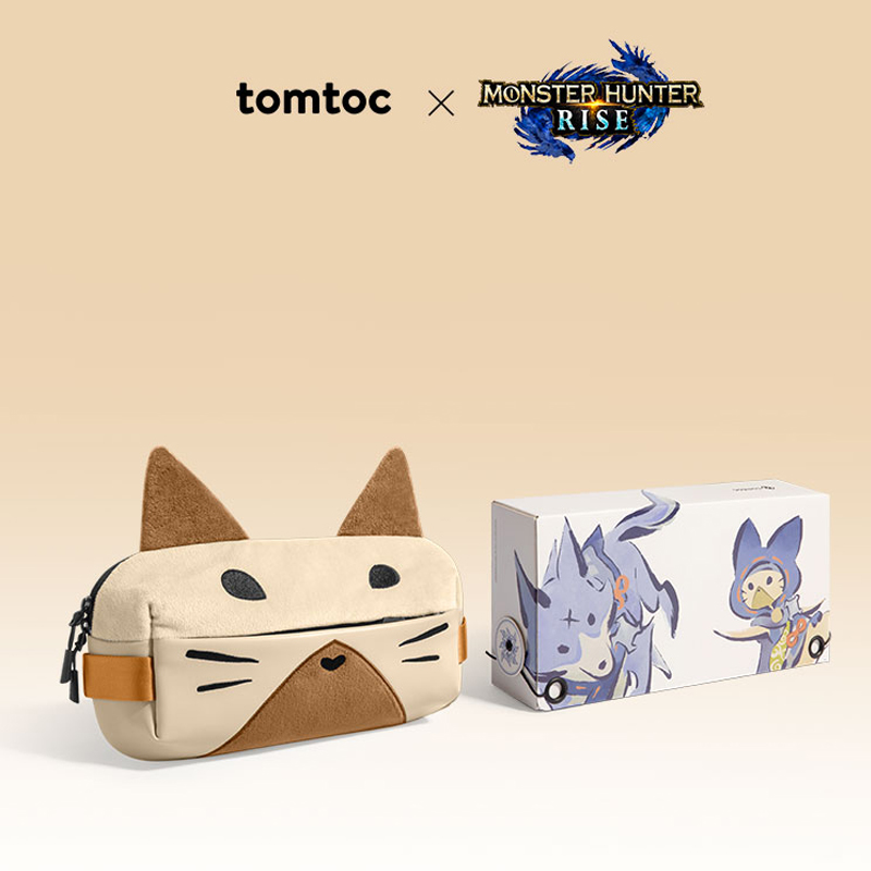 Tomtoc X Monster Hunter Palico EDC Sling Bag 4L Minimalist  - H02A4S2