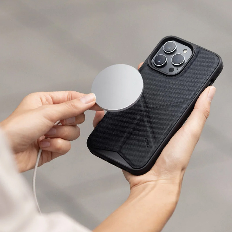 Case UNIQ Transforma Magclick Charging For IPhone 14 Pro Max  - Black