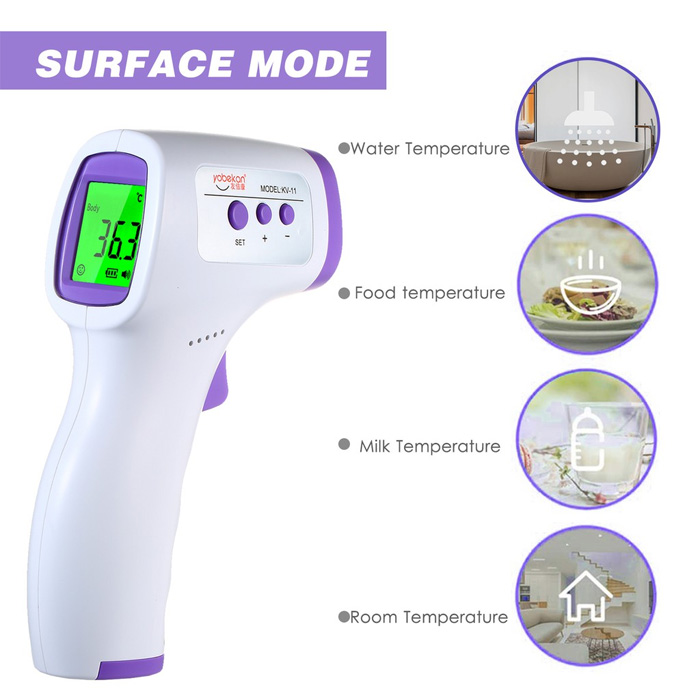 Nhiệt kế hồng ngoại Yobekan Non-Contact Infrared Thermometer KV-11