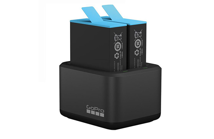 Bộ sạc pin GoPro Dual Battery Charger + Battery cho Hero 9/Max
