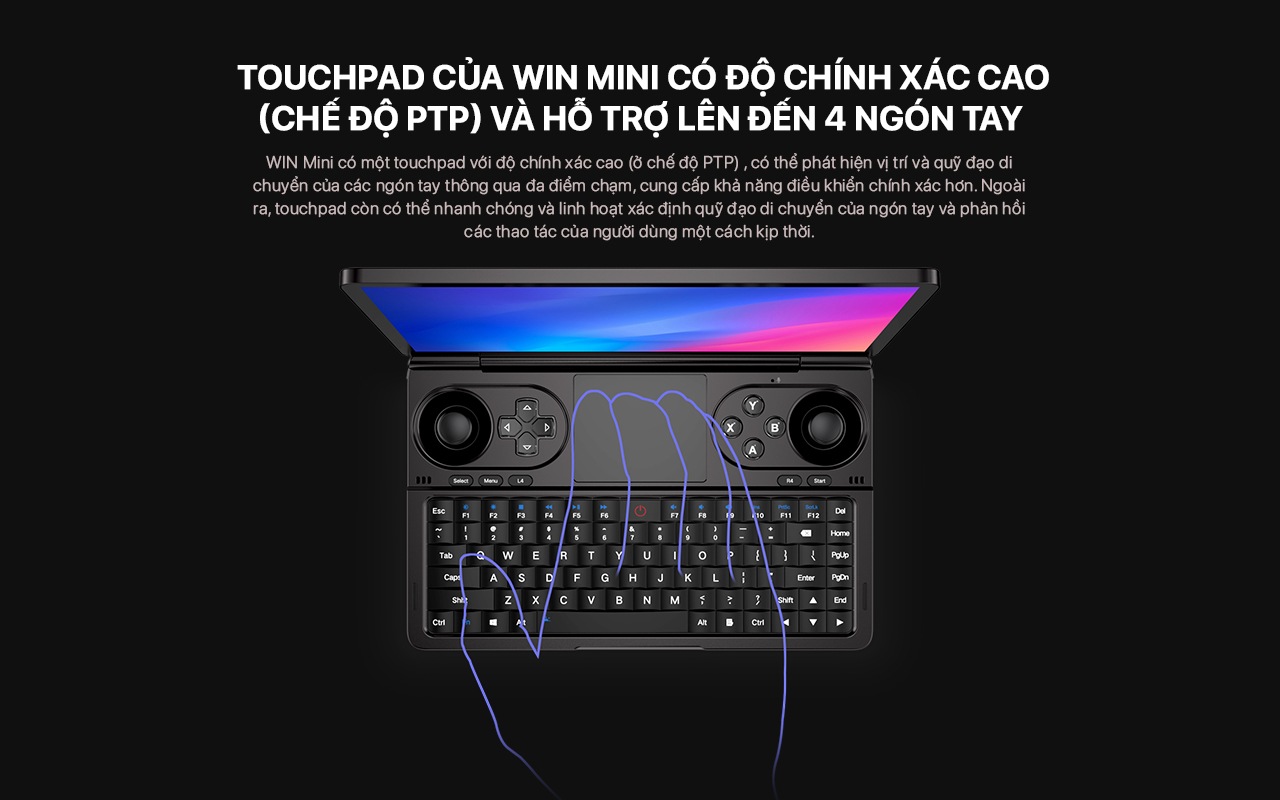 thiết kế GPD WIN Mini - 7