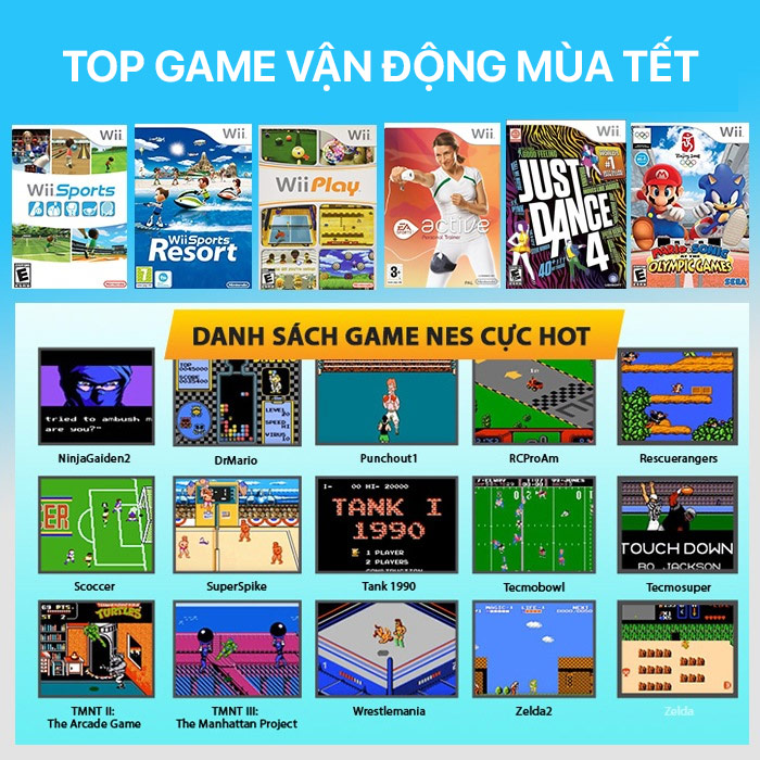 List game Nintendo Wii