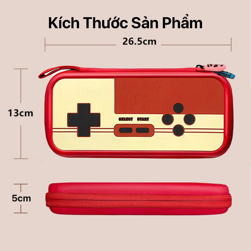 Nintendo Switch OLED Hard Pouch NES Controller