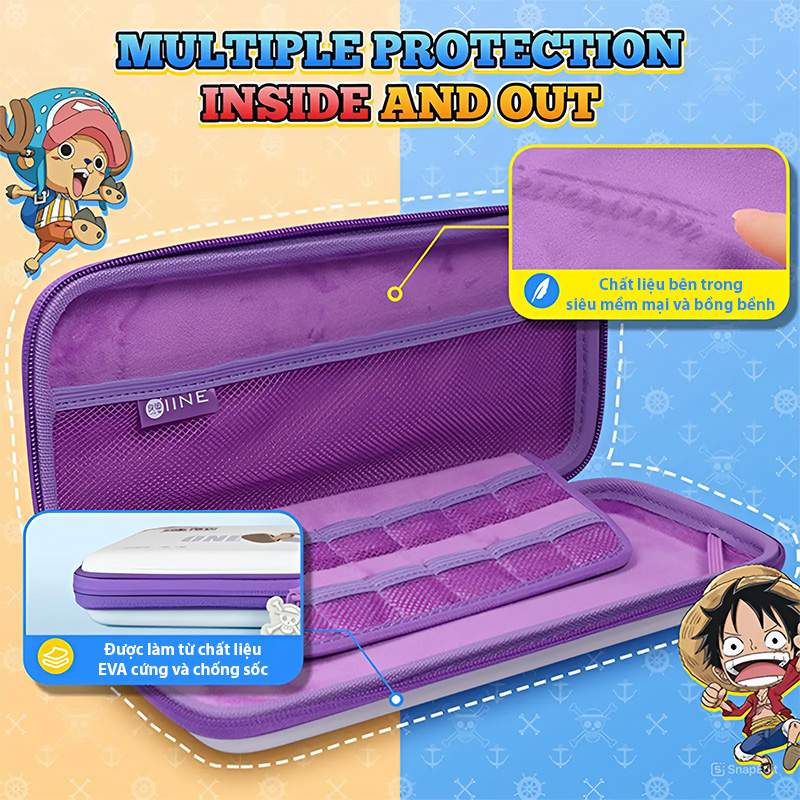 IINE Nintendo Switch OLED Slim Pouch - Luffy Gear 5 - 2