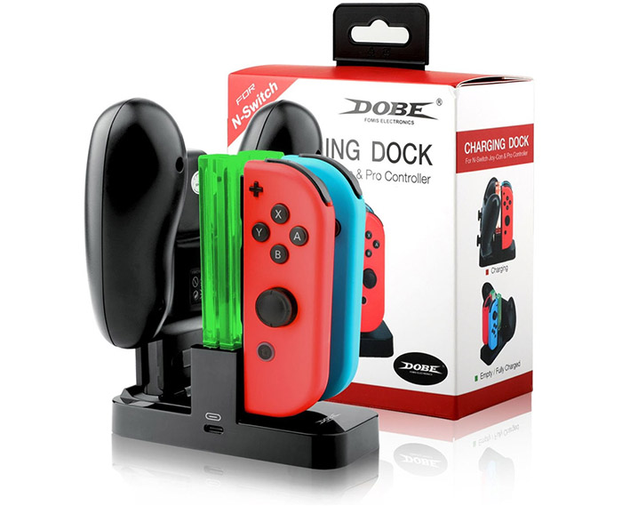 DOBE Nintendo Switch Joy-Con & Pro Controller Charging Stand | Phụ Kiện  Chơi Game | Nintendo