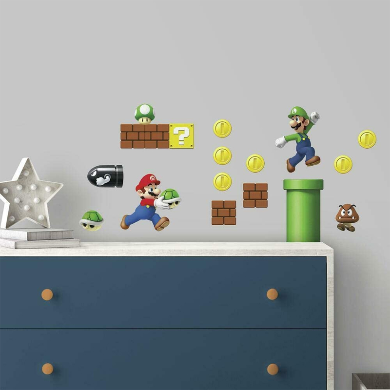 Decals Dán Tường Nintendo Super Mario