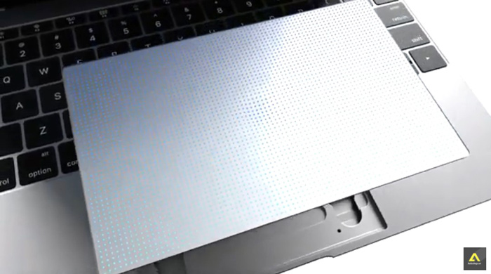 Trackpad trên MacBook qua từng đời