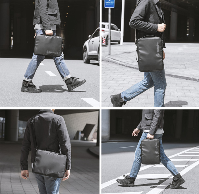 Túi chống sốc Tomtoc Urban Shoulder Bag Ultrabook 15 inch