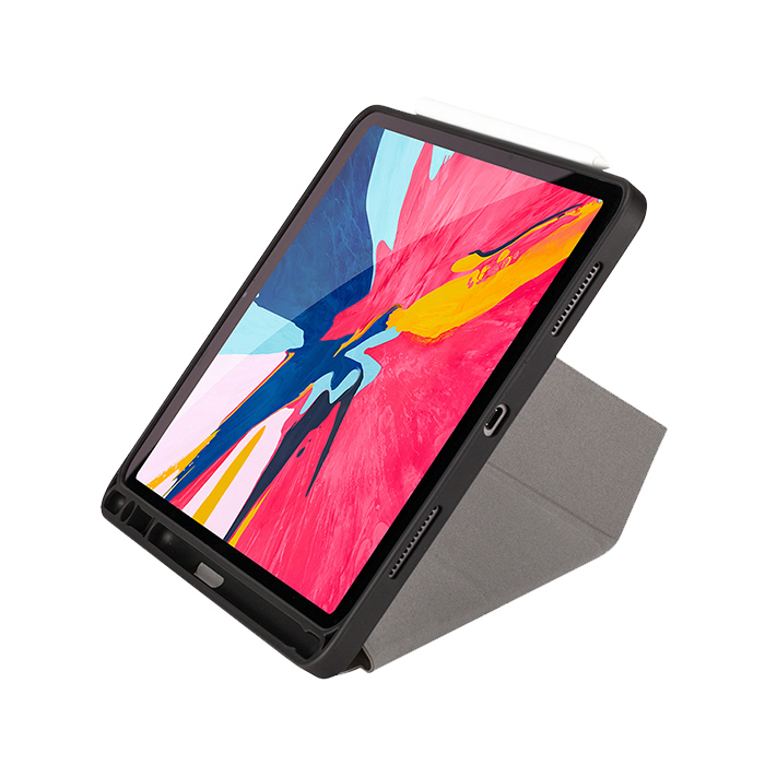 Momax Flip Cover Case with Apple Pencil Holder - iPad Pro 2018