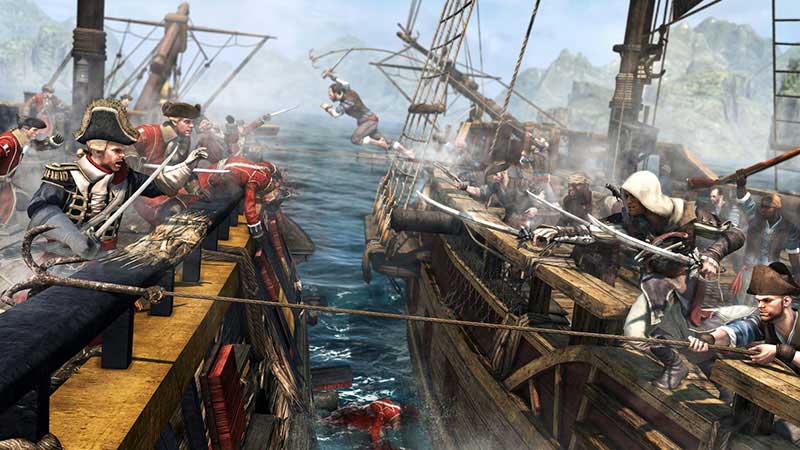 Assassin's Creed IV: Black Flag - thủy chiến