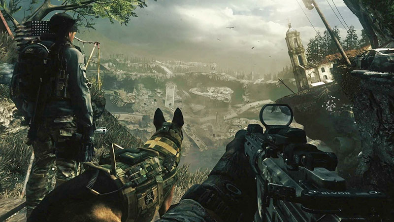 Cảnh thực trong Call of Duty: Ghosts