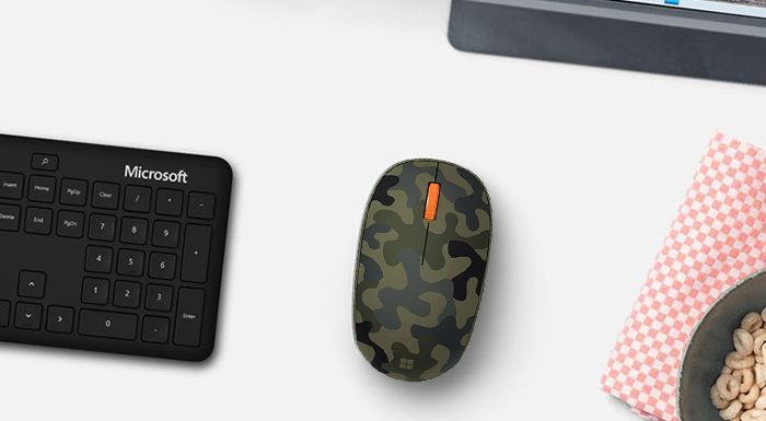 Microsoft Bluetooth Mouse - Forest Camo 