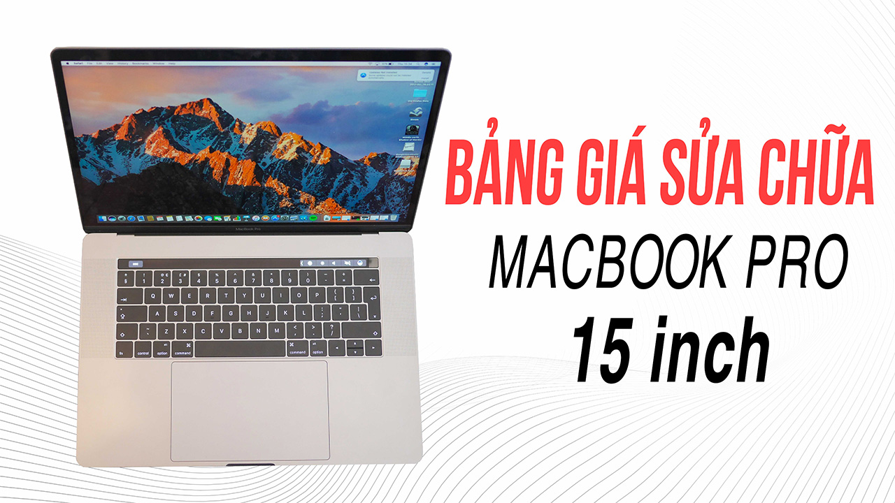 Bảng Giá Sửa Chữa MacBook Pro 15-inch 1 bang gia sua chua macbook pro 15 inch