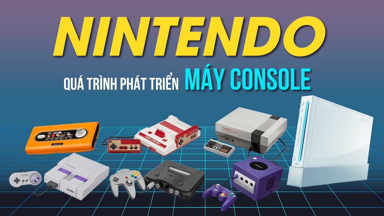 Quá Trình Phát Triển Máy Console Nhà Nintendo 8 may console nha nintendo 0