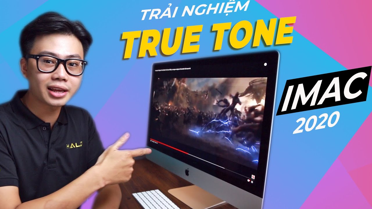 True Tone trên iMac, nên dùng khi nào ? 1 imac 2020 trai nghiem true tone