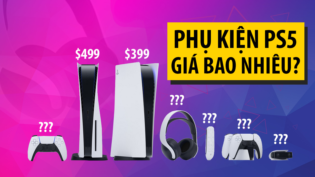 Hé lộ giá bán chính thức phụ kiện PS5, tay cầm DualSense giá đẹp miễn bàn! 6 phu kien ps5 00