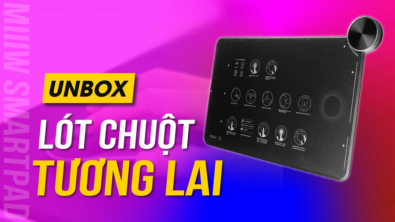 MIIIW SmartPad: Lót chuột 2-in-1 4 lot chuot xiaomi 0