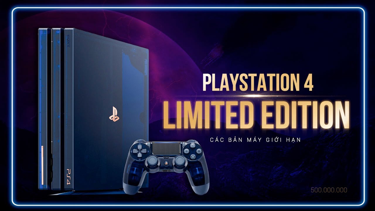 Tổng hợp tất cả những bản máy PS4 đặc biệt gắn mác "Limited Edition" 10 cac mau may ps4 phien ban dac biet limited edition 0 1