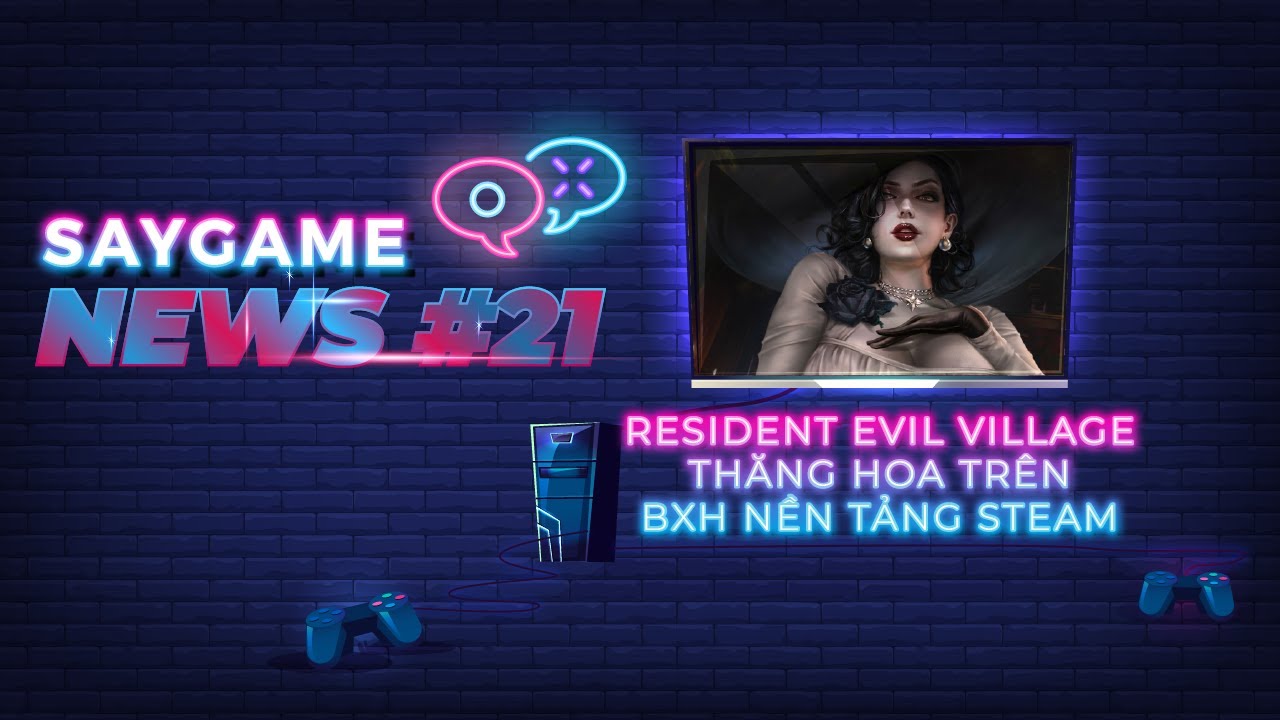 Tổng hợp tin tức về game trong tuần: Cơn sốt Resident Evil Village, PS5 khan hàng đến 2022 | SAY GAME NEWS #21 10 saygame news tap 21 0