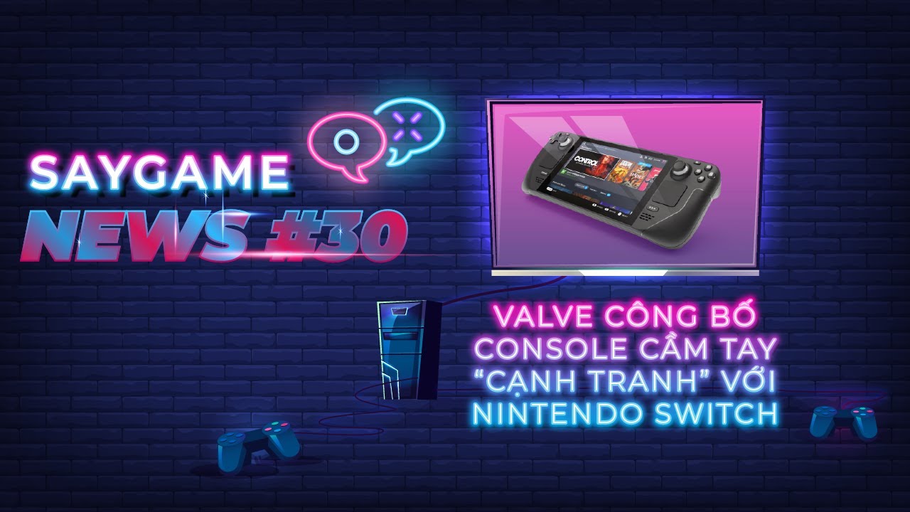 Console cầm tay Steam Deck nhà Valve bất ngờ được công bố | SAY GAME NEWS #30 7 saygame news tap 30 0