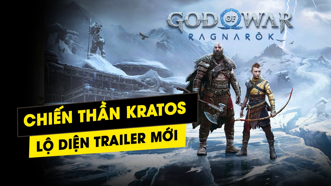 cuoi cung chien than kratos cung lo dien trong trailer moi cua god of war ragnarok 4