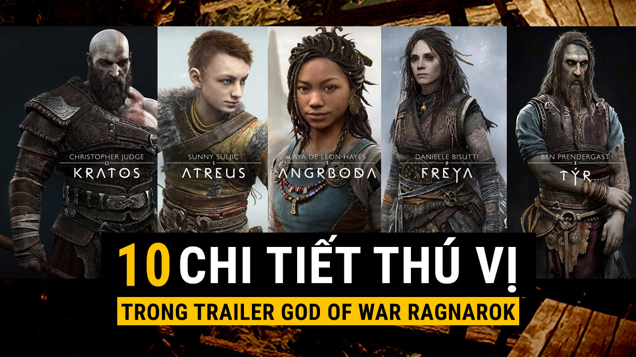 10 chi tiết thú vị ít ai biết trong trailer God Of War Ragnarok 15 god of war ragnarok va 10 chi tiet thu vi trong trailer 00
