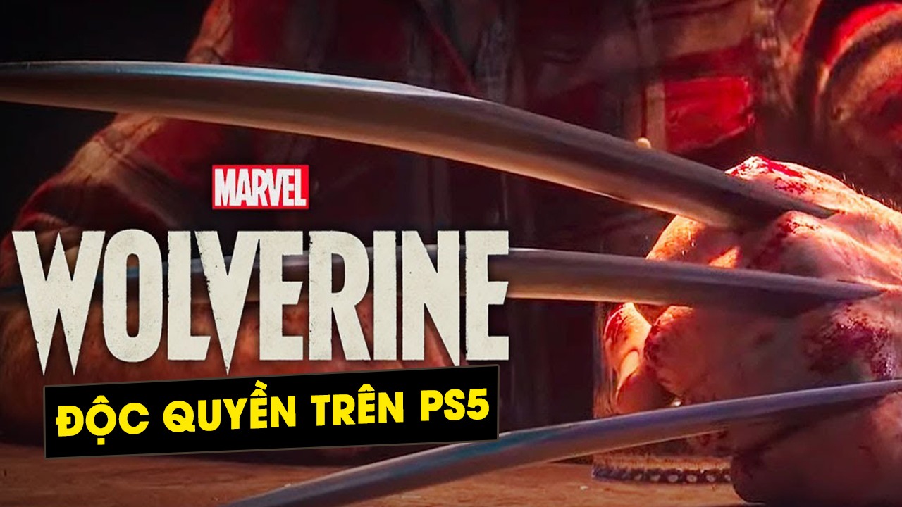 tua game marvels wolverine se doc quyen cho playstation 5
