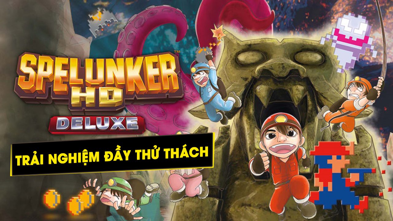 Vào vai anh thợ mỏ đầy thử thách trong Spelunker HD Deluxe 6 vao vai anh tho mo day thu thach trong spelunker hd