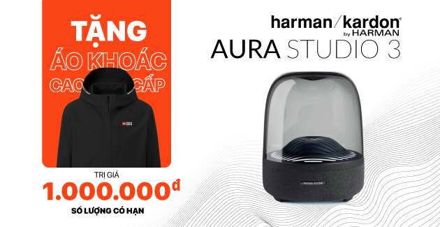 Nhận ngay quà tặng hấp dẫn khi mua loa Harman Kardon Aura Studio 3 2 silder mua loa harman tang ao khoac 2
