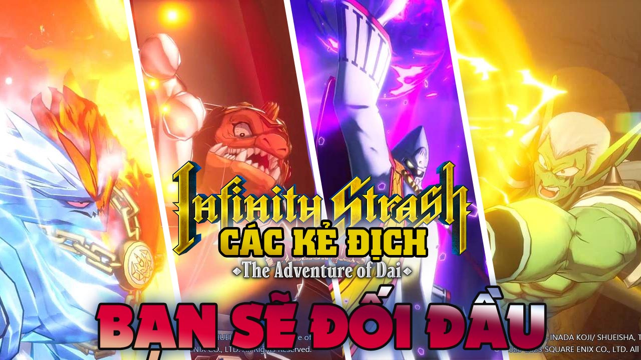 Thấy Gì Qua Gameplay Mới của Black Myth: Wukong? 1 cac ke dich ban se phai doi dau trong infinity strash dragon quest adventure of dai bia