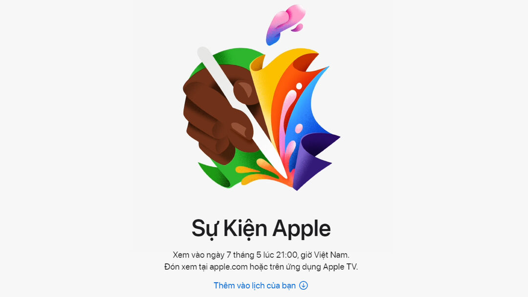 Apple Sẽ Ra Mắt Sản Phẩm Nào Tại Sự Kiện 'Let Loose' Đầu Tháng 5? 4 su kien apple thumb 00 1