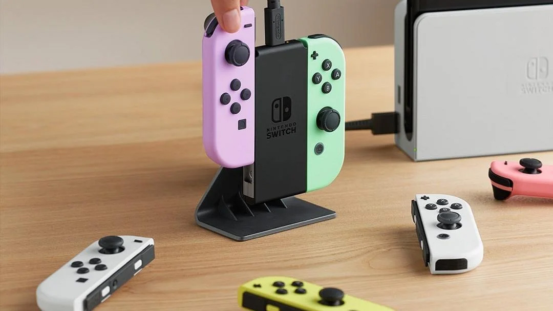 Nintendo Thông Báo Về Đế Sạc Joy-Con Trước Khi Ra Mắt Switch 2 4 charging dock joy con 2024 00 1