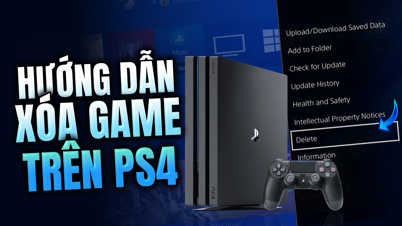 Hướng Dẫn Xóa Game Trên PS4 4 huong dan xoa game tren ps4 1