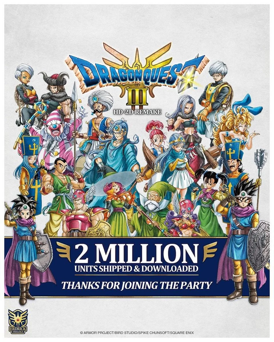 Dragon Quest III HD-2D Remake: Vượt Mốc 2 Triệu Bản Bán Ra Toàn Cầu 2 dragon quest iii hd 2d remake vuot moc 2 trieu ban ban ra 1