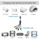 5 In 1 USB Charger Cable For Retro Game Console - Ảnh 7