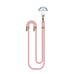 MÓC KHÓA DORAEMON MOBILE PHONE STRAP PINK