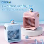 QUẠT DORAEMON F20 WATER COOLING FAN PINK - Ảnh 7