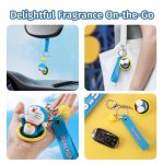 MÓC KHÓA DORAEMON PASS CIRCLE AROMATHERAPY PENDANT APPEARS - Ảnh 5