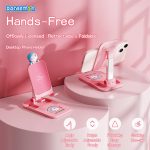 GIÁ ĐỠ DORAEMON DESKTOP FOLDING PHONE STAND PINK - Ảnh 4
