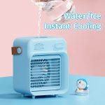 QUẠT DORAEMON F20 WATER COOLING FAN PINK - Ảnh 4